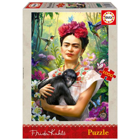 Puzzle do Jardim da Educa Frida Kahlo, 1000 Peças