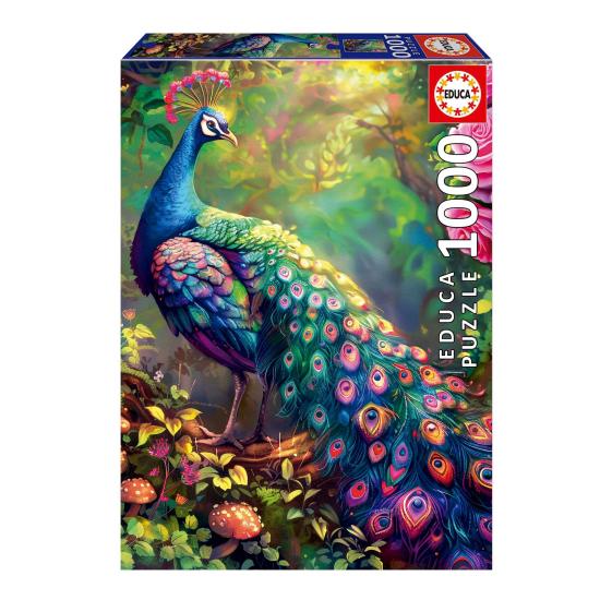 Puzzle Educa Jardim do Pavão 1000 peças