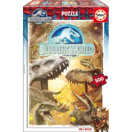 Puzzle Educa Jurassic World 500 peças