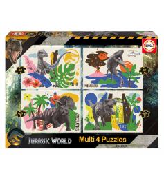 Puzzle Educa Jurassic World Multi Progressivo 50+80+100+150P