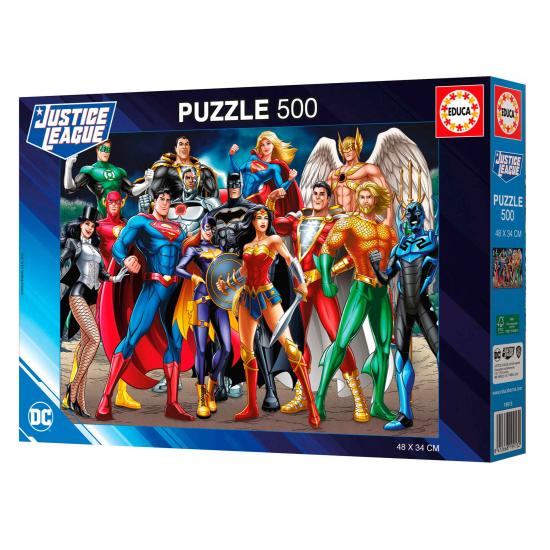 Puzzle Educa Justice League de 500 peças Puzzle Educa Justice League de 500 peças
