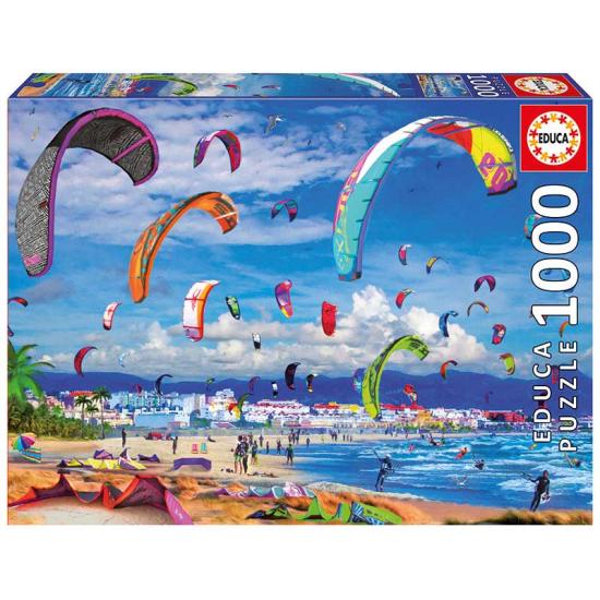 Puzzle Educa KiteSurf 1000 peças