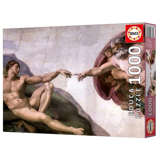 Puzzle Educa A Criação De Adão de 1000 peças