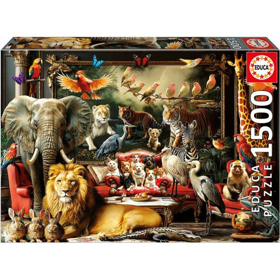 Puzzle Educa The Animal Mansion 1500 Peças