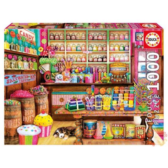 Puzzle Educa The Candy Shop 1000 Peças