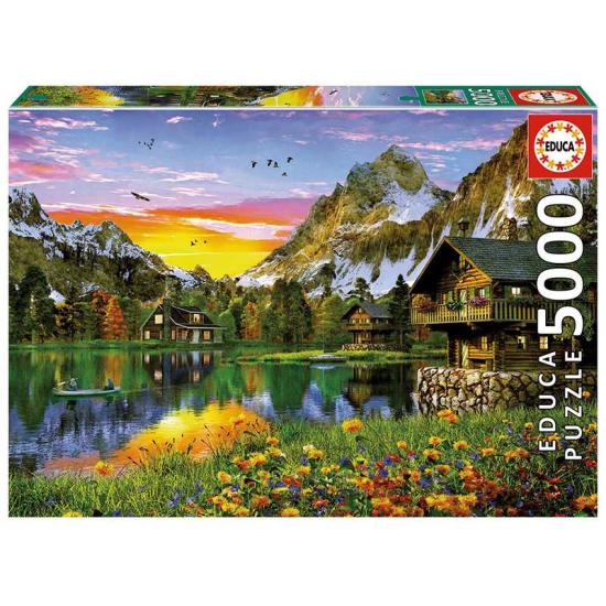 Puzzle Educa Alpine Lake 5.000 peças