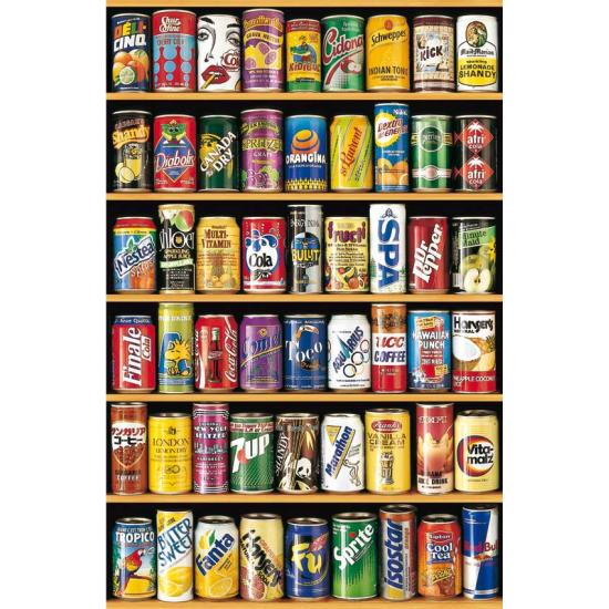 Puzzle Educa latas (peças em miniatura) de 1000 peças