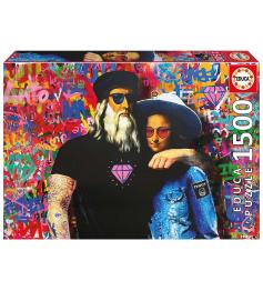 Puzzle Educa Leo y Lisa 1500 peças
