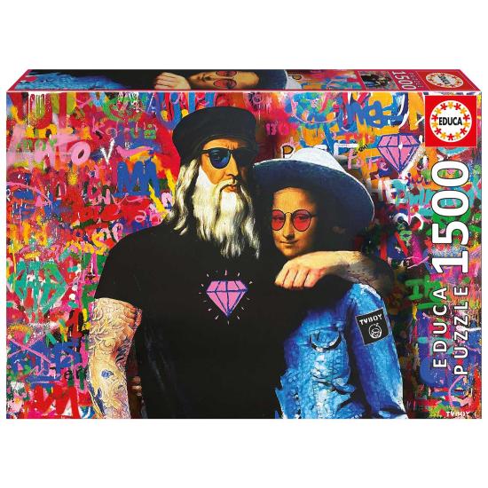 Puzzle Educa Leo y Lisa 1500 peças