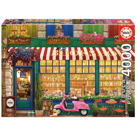 Puzzle Educa Vintage Livraria 4.000 Peças