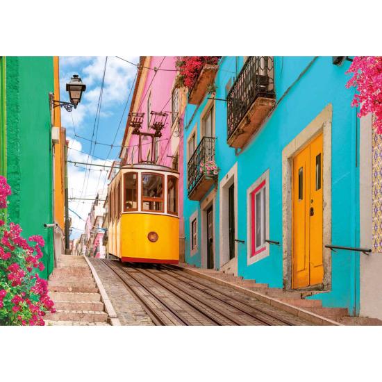 Puzzle Educa Lisboa Colorida de 1000 peças