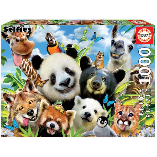 Puzzle Educa Llama Drama Selfie 1000 Peças