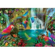 Puzzle Educa Papagaios Tropicais 1000 Peças