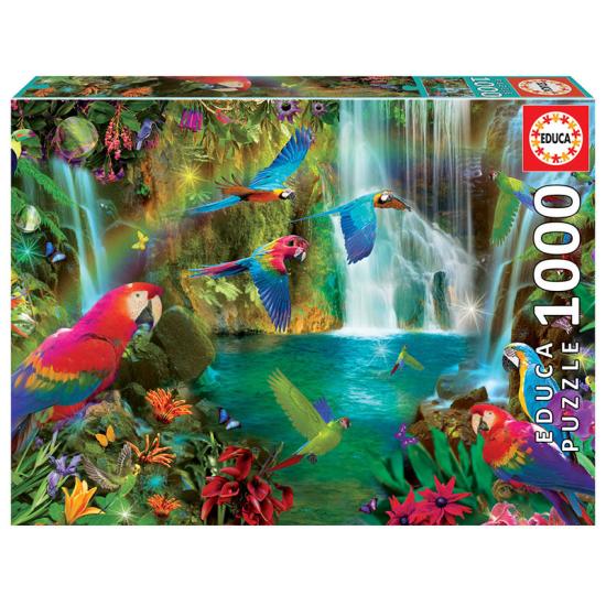 Puzzle Educa Papagaios Tropicais 1000 Peças