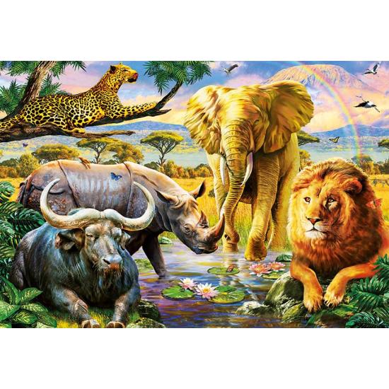 Puzzle Educa The Big Five 1000 Peças Puzzle Educa The Big Five 1000 Peças