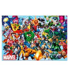 Puzzle educativo Marvel Heroes 1000 peças
