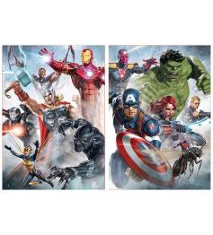 Puzzle Educativo Os Vingadores 2 x 500 Peças