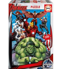 Puzzle Educativo Os Vingadores 200 Peças