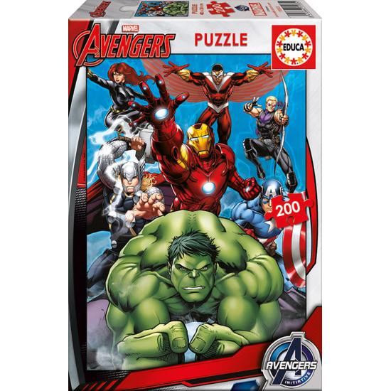 Puzzle Educativo Os Vingadores 200 Peças
