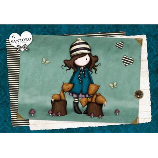 Puzzle Educa Gorjuss, As Raposas de 1000 Peças Puzzle Educa Gorjuss, As Raposas de 1000 Peças