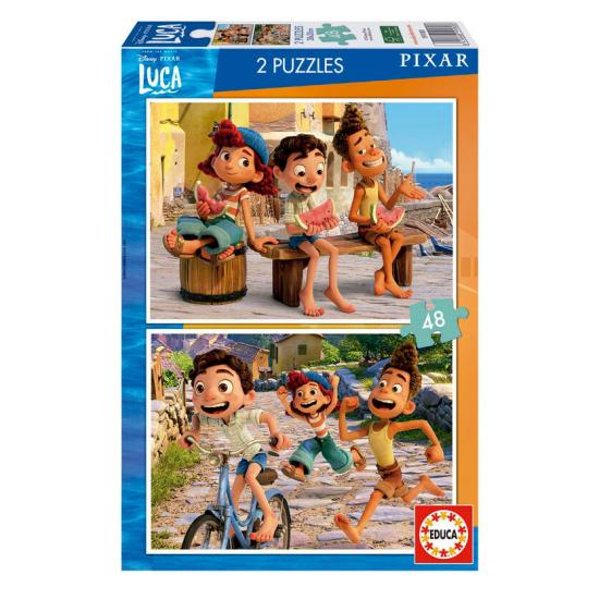 Puzzle Educa Luca Disney 2 x 48 peças
