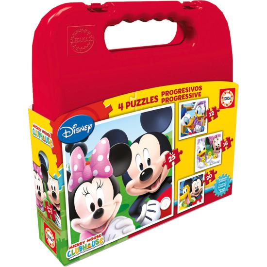 Puzzle de mala progressiva Educa Mickey Mouse