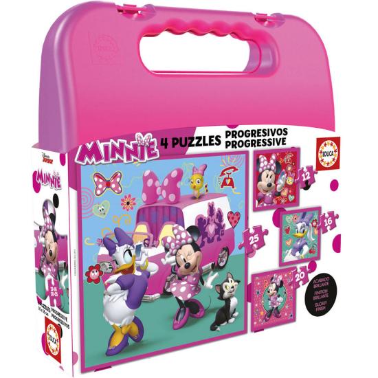Mala Progressiva Puzzle Educa Minnie Happy Helpers Mala Progressiva Puzzle Educa Minnie Happy Helpers