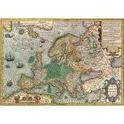 Puzzle Educa Antigo Mapa da Europa de 1000 Peças