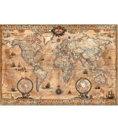 Puzzle Educa mapa do mundo de 1000 peças