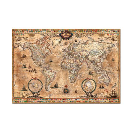 Puzzle Educa mapa do mundo de 1000 peças
