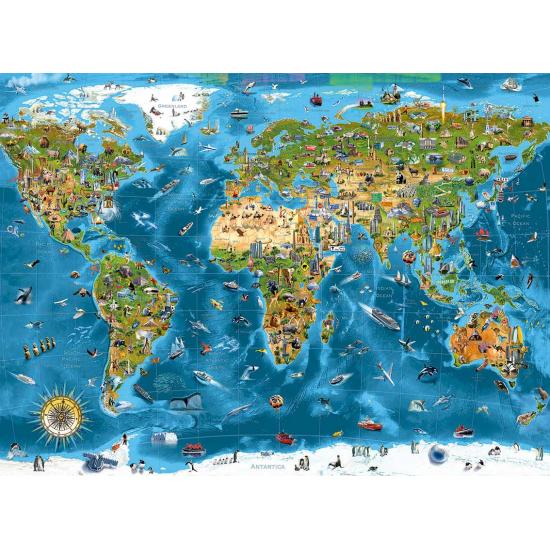 Puzzle Educa Maravilhas do Mundo 1000 Peças Puzzle Educa Maravilhas do Mundo 1000 Peças