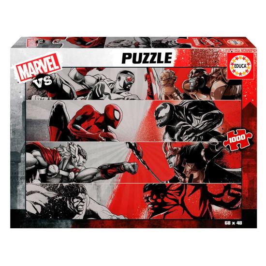 Puzzle Educa Marvel Vs 1000 Peças Puzzle Educa Marvel Vs 1000 Peças