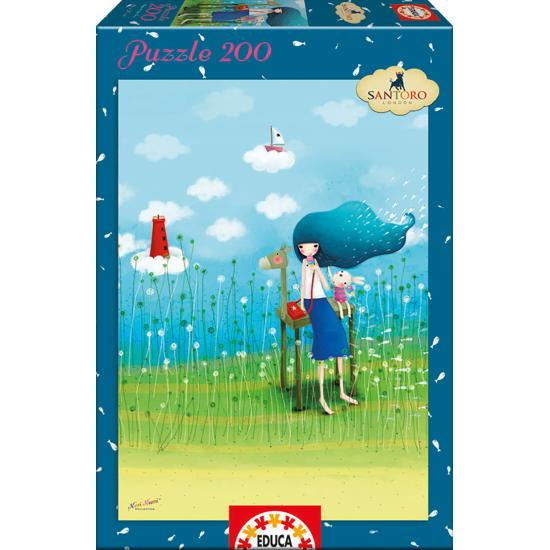 Puzzle Educa Além do Mar de 200 Peças