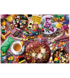 Puzzle Educa Mesa de Costura de 2000 Peças