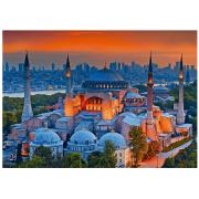 Puzzle Educa Mesquita Azul, Istambul de 1000 Peças