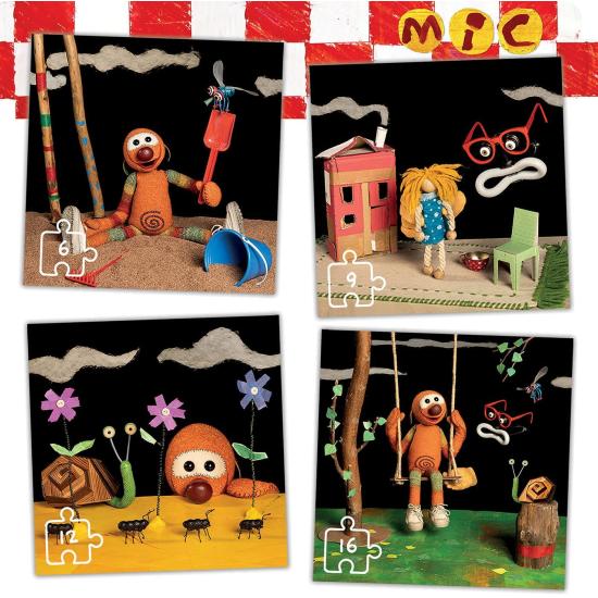 Puzzle progressivo Educa Mic 6+9+12+16 peças Puzzle progressivo Educa Mic 6+9+12+16 peças