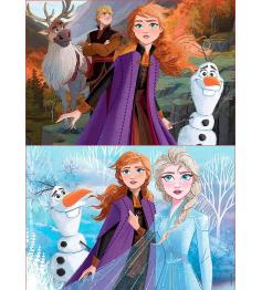 Puzzle Educa Frozen 2 de 2 x 50 peças