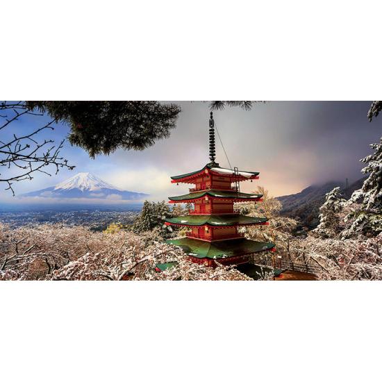 Educa Monte Fuji e Chureito Pagoda Puzzle, Japão 3000 Peças
