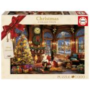 Puzzle Educa Mágico de Natal com 1000 peças.