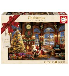 Puzzle Educa Mágico de Natal com 1000 peças.