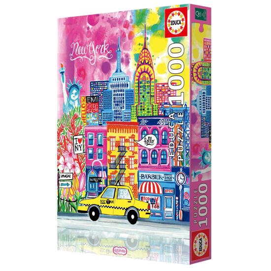 Puzzle Educa Nova York de 1000 peças