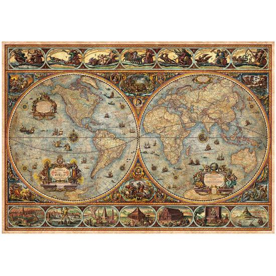 Puzzle Educa Orbis Terrarum de 1000 peças