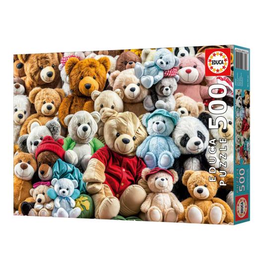Puzzle Educa Ursinhos de Peluche 500 Peças