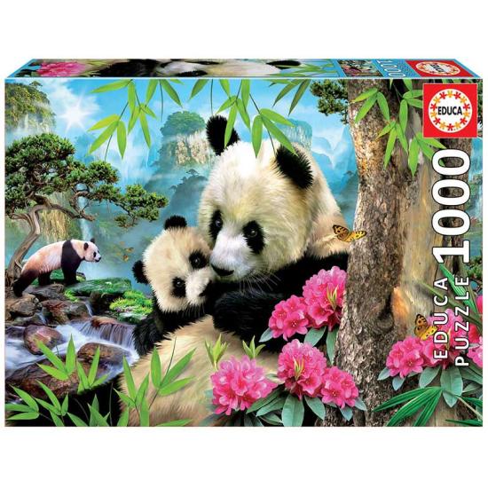 Puzzle Educa Panda Bears 1000 Peças