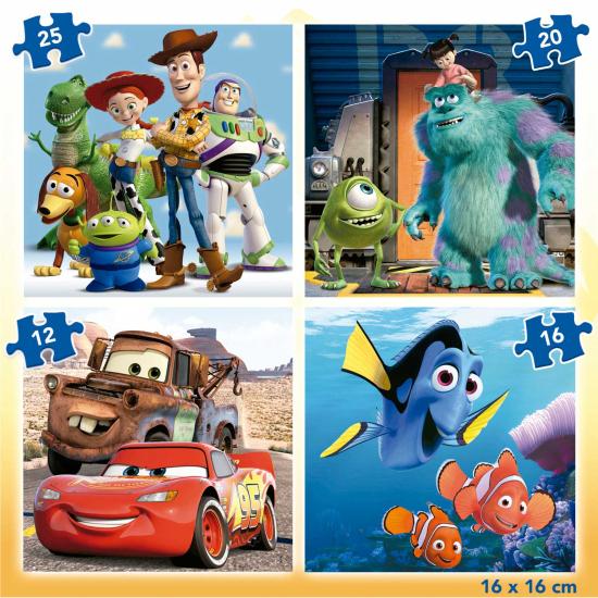 Puzzle Educa Pixar Progresivo 12+16+20+25 peças Puzzle Educa Pixar Progresivo 12+16+20+25 peças