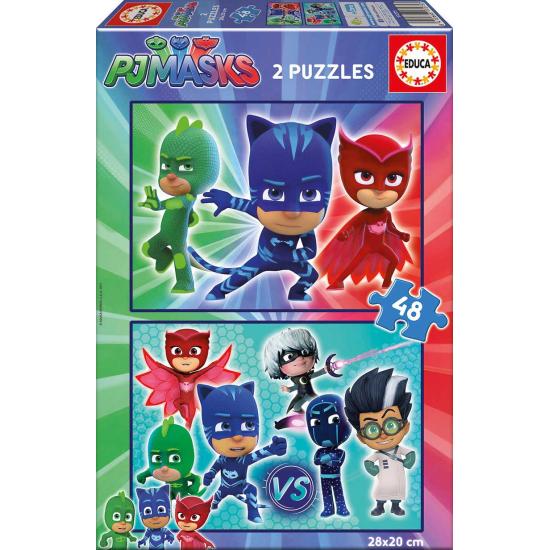 Educa PJ Masks Puzzle 2 x 48 Peças