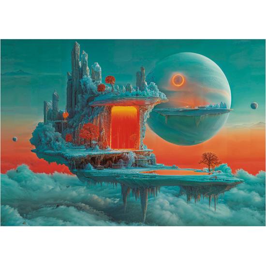 Puzzle Educa Planet Fire XXL 500 peças