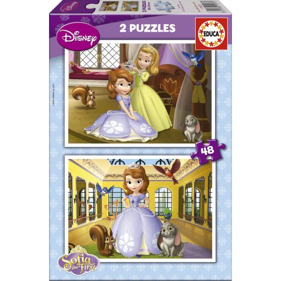 Comprar Puzzle Educa Princesas Disney de 2 x 25 Peças de madeira