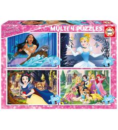 Puzzle Educa Disney Princesas Multi Progressivo 50+80+100+150 pe