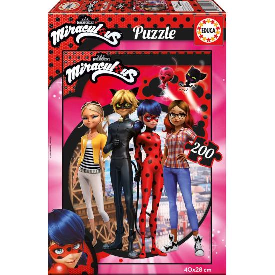 Educa Prodigiosa Puzzle: As Aventuras da Joaninha 200 Pçs